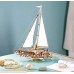 S.T.E.A.M. Line Toys UGears Models 3-D Wooden Puzzle Mechanical Trimaran Merihobus Sailboat B07GXYCBQY